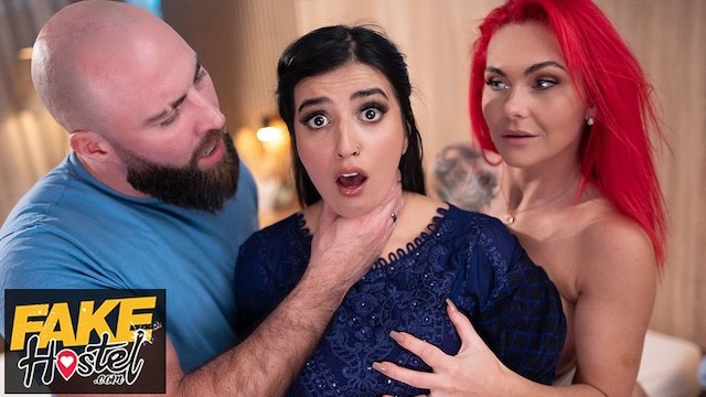 Fake Hostel - Shy Pakistani Girl Has Sexually Awakened With Kinki British Couple In Threesome