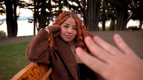I Meet Beautiful Colombian Girl In The Church In Bariloche Argentina And Offer Her Money To Fucking