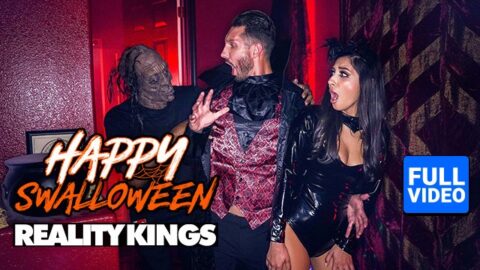 Reality Kings - Gianna Dior Dressed In Black Latex Takes Quinton'S Dick In Front Of The Camera