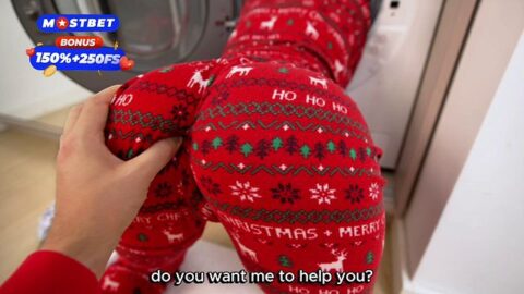 The Best Christmas Gift Is: Stepsister Stuck In The Washing Machine!